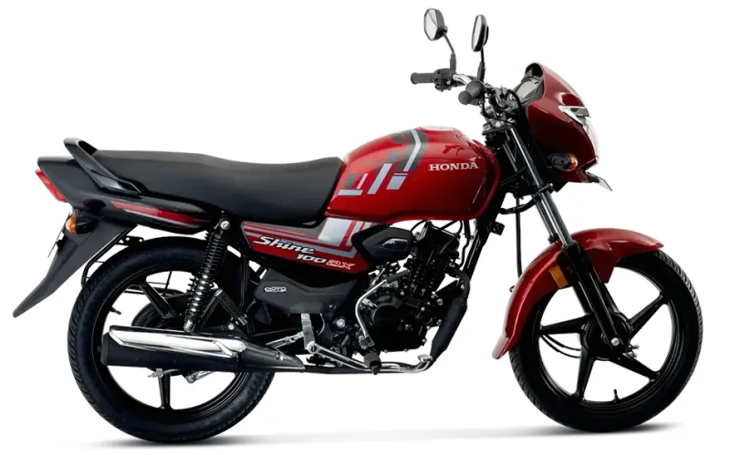 Honda Shine 100 DX, official product image