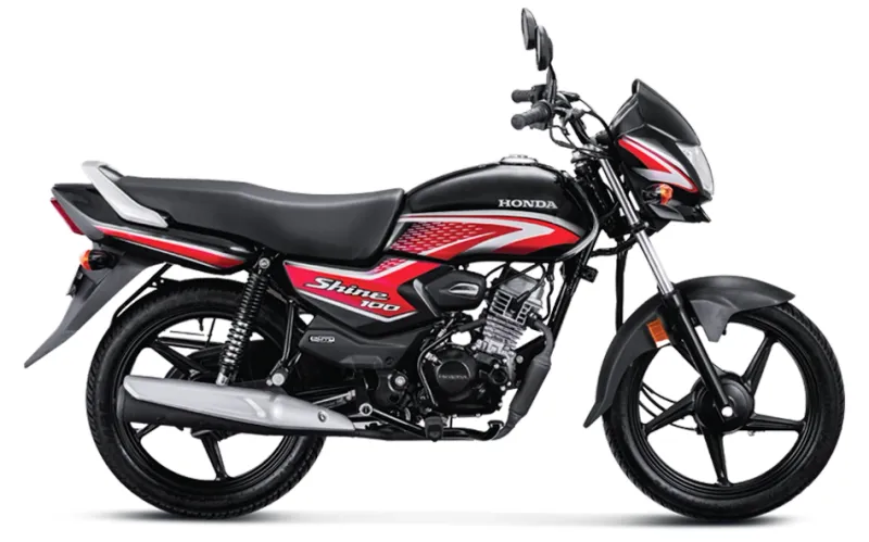 Honda Shine 100, official product image