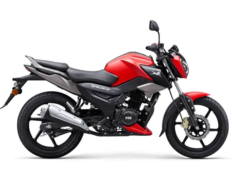 TVS Raider 125, official product image